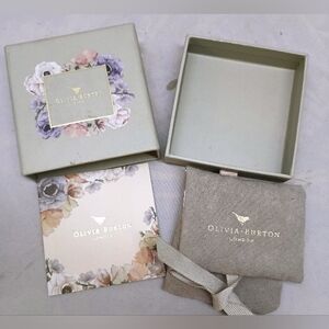 Olivia Burton Floral Box Set with gold dragonfly neckace